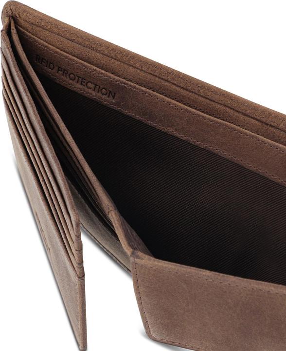 Actual product image Redolz Leather Essentials wallet RFID protection leather 12 cm
