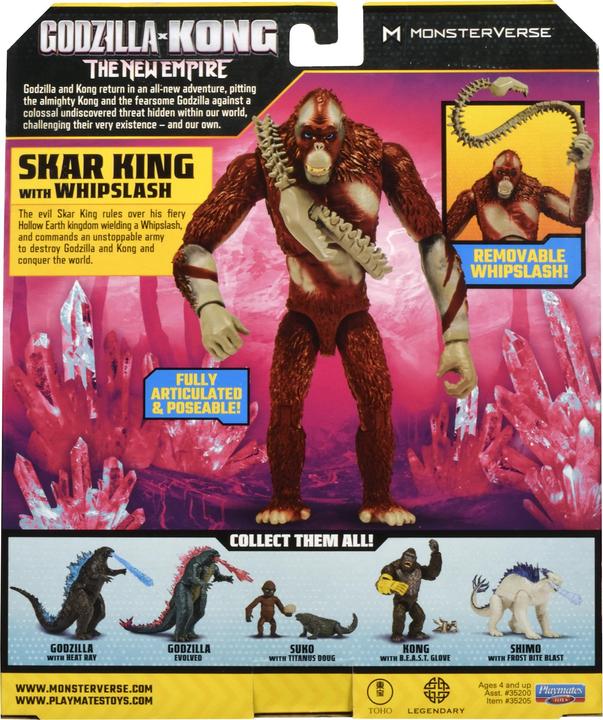 Actual product image Monsterverse Scar King W Whip Weapon, 15 cm (271-35305)