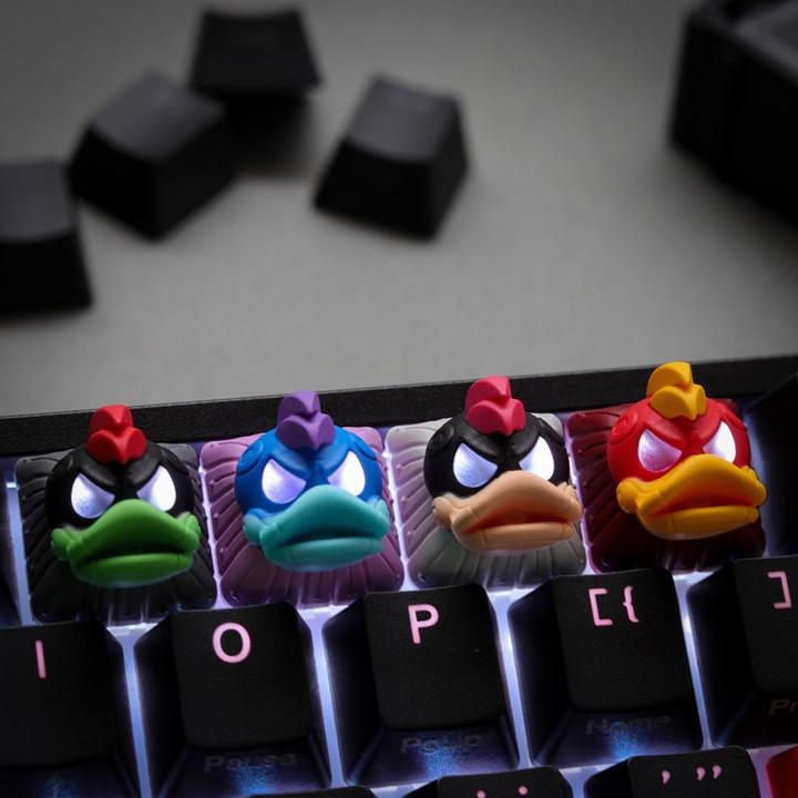 Actual product image Ducky x Hot Keys Project League Keycap - raketa