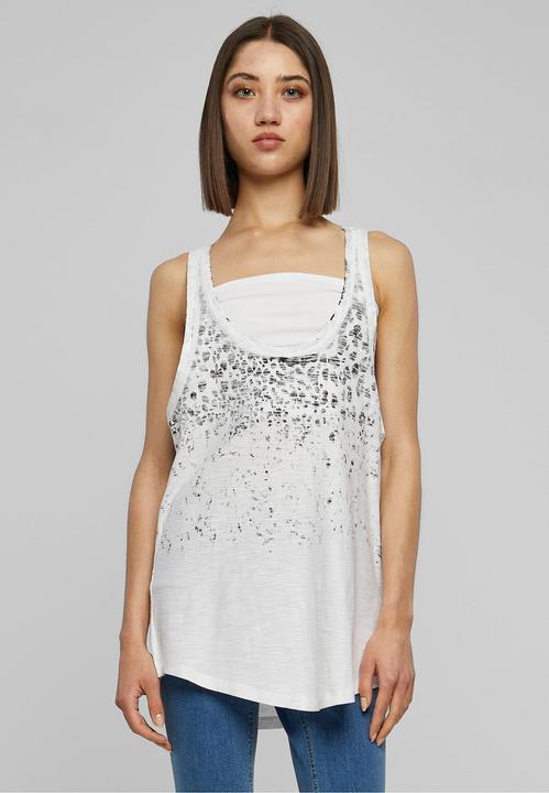 Produktbild Urban Classics Ladies Long Leo Print Loose Tank (XS)