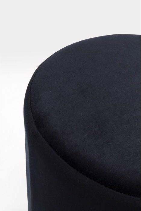 Produktbild Kare Design Hocker Cherry Schwarz Brass Ø35cm
