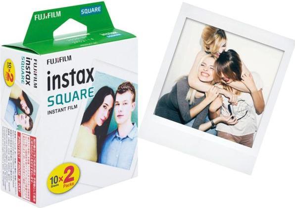 Actual product image Fujifilm Instax Square 10 sheets 2-pack (Instax SQ10, Instax Square SQ6, Instax Square SQ10)