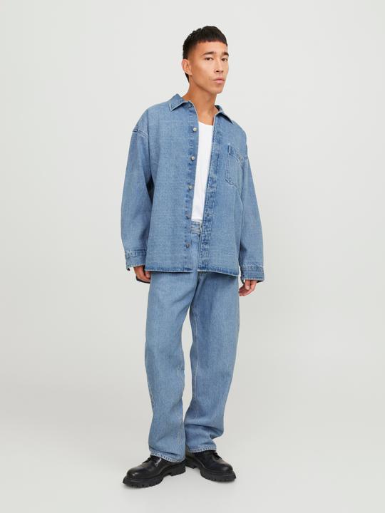 Produktbild Jack & Jones Wide Fit Jeanshemd Jeanshemd (XL)