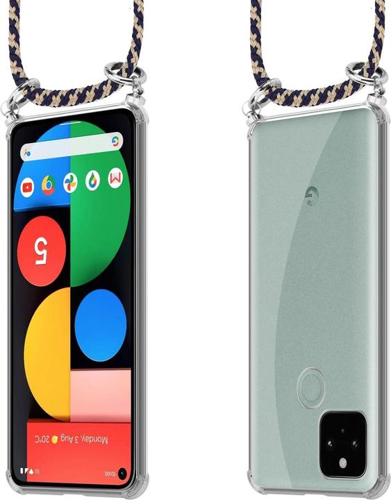 Produktbild Cadorabo TPU Handy Kette SILBER Cover