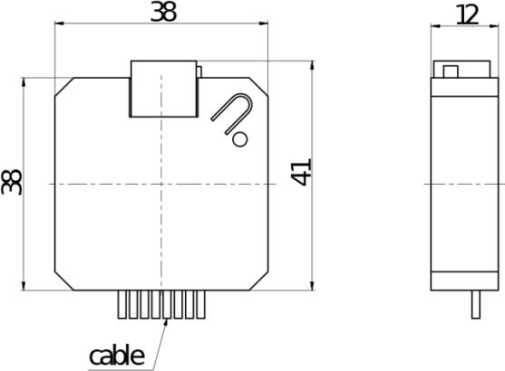 Image du produit BEG 93365 PBM-KNX-DX-4W