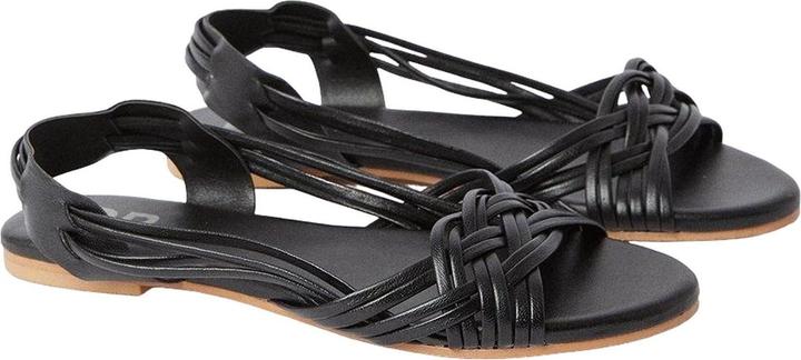 Actual product image Dorothy Perkins Womens/Ladies Jocelyn Plaited Leather Wide Flat Sandals (38)