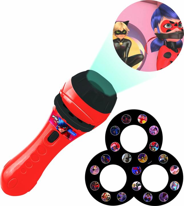 Actual product image Lexibook Miraculous Story Projector and Flashlight