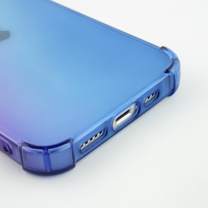 Image du produit PhoneLook Coque Bumper Rainbow Silicone anti-choc avec bords protégés violet (Apple iPhone 15 Pro)
