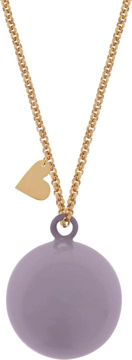 Actual product image Proud MaMa Bola ball pregnancy necklace, Féline, pink (Silver)