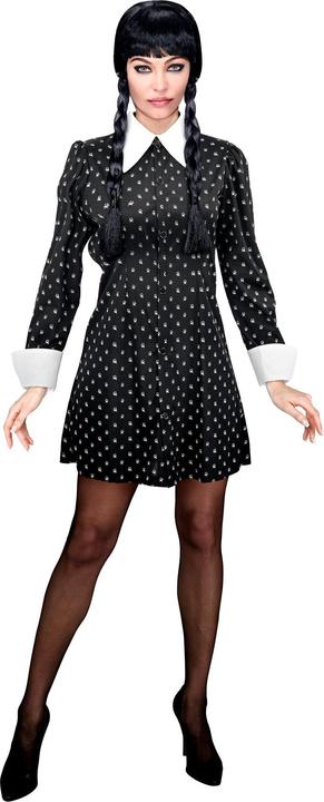 Immagine prodotto Widmann Famiglia Adams Mercoledì costume da donna in bianco e nero (XL)