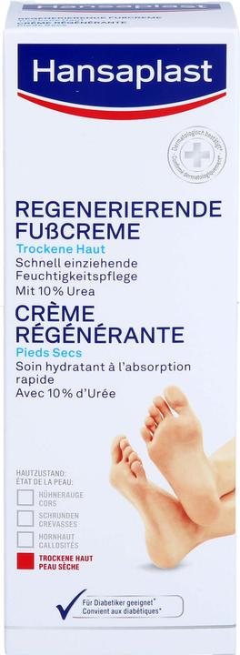 Hansaplast Regenerierende Fusscreme mit 10% Urea Tb 100 ml (Fusscrème & Fussgel, 100 ml)
