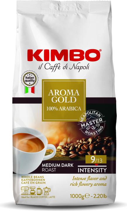 Kimbo Arôme or (1000 g, Torréfaction moyenne)