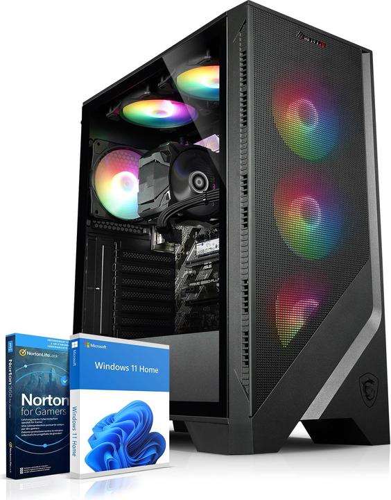 Produktbild Kiebel Cobra V (AMD Ryzen 5 5500, 32 GB, 1000 GB, GeForce RTX 3060)