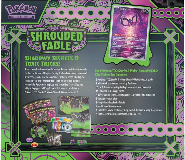 Produktbild Pokémon TCG SV 6.5 Elite Trainer Box (Englisch, Elite / Top Trainer Box)