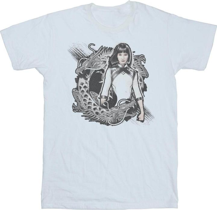 Image du produit - T-shirt SHANG-CHI AND THE LEGEND OF THE TEN RINGS XIALING DRAGON - Homme (3XL)