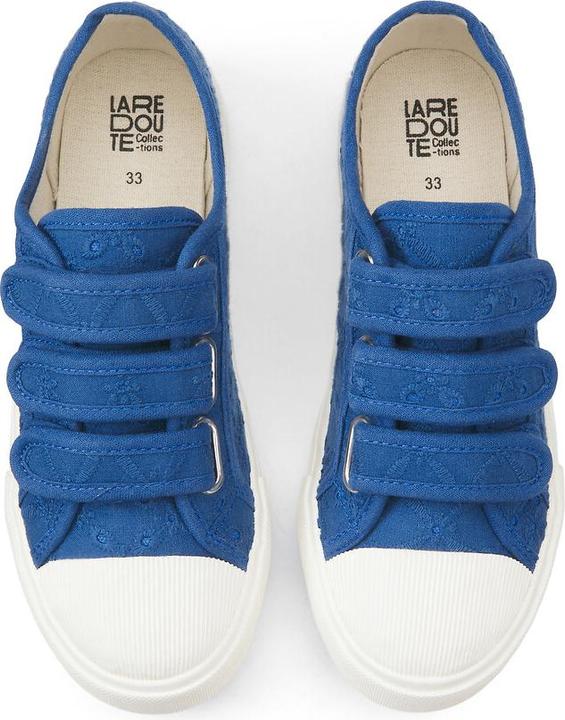 Produktbild La Redoute Collections Flache Canvas-Sneakers mit Lochstickerei (30)