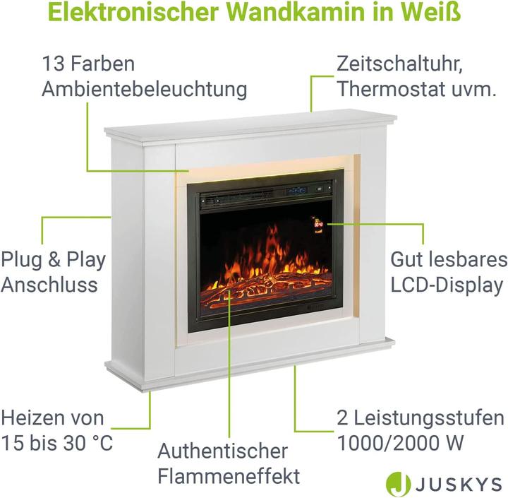 Produktbild Juskys Elektrokamin