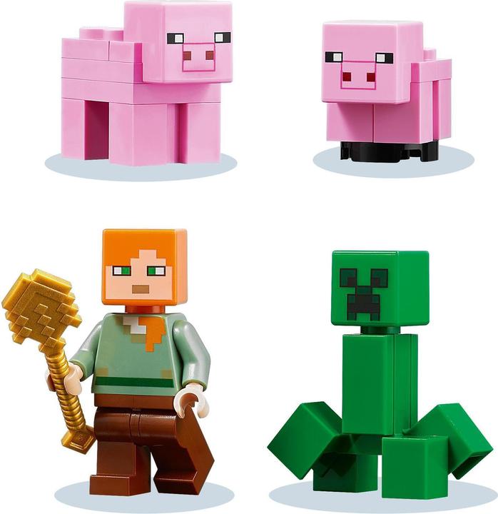 Actual product image LEGO The Pig House (21170, LEGO Minecraft)