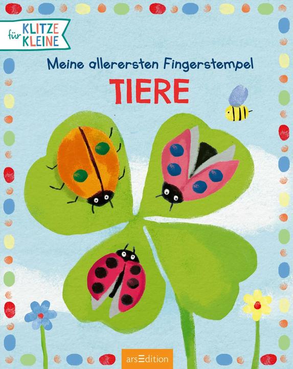 Produktbild Für Klitzekleine: Meine allerersten Fingerstempel Tiere (Deutsch, Katja Mensing, 2024)