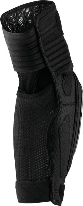 Produktbild 100% PROTECCIONES Schwarz (Fortis Elbow Guards Black) -L/XL Ellenbogenschützer, Weiss, ESTANDAR (XL, Ellbogenschoner)