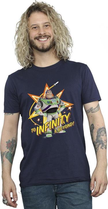 Actual product image Disney Mens Toy Story Buzz To Infinity T-Shirt (3XL)