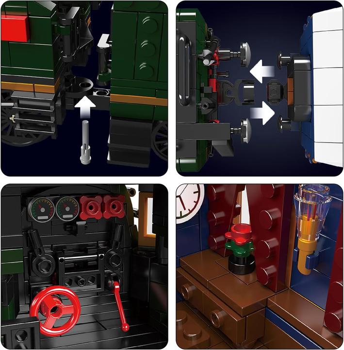 Image du produit Mould King SNCF 231 Locomotive à vapeur (Orient-Express)