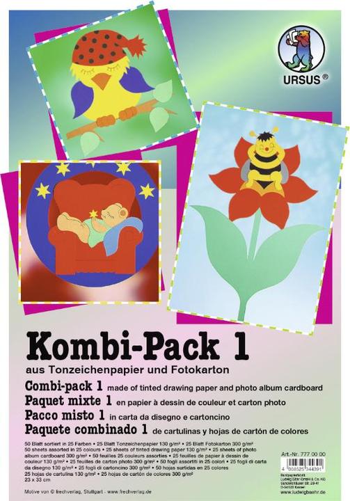 Immagine prodotto Ursus Combi-Pack 1 23x33cm (7770000 g/m², 50 x, 23 x 33 cm)