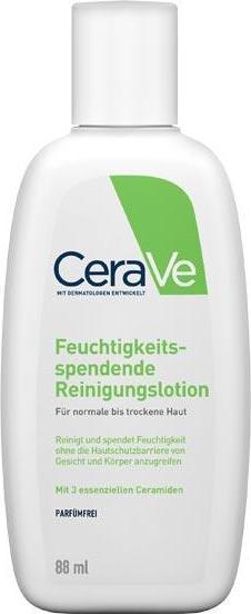 CeraVe Feuchtigkeitsspendende Reinigungslotion für Gesicht und Körper