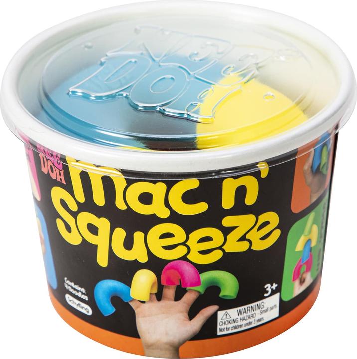NeeDoh Schylling Nee Doh Mac 'n Squeeze Stretchy toy figure