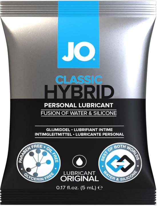 Actual product image System JO - Sachet Classic Hybrid Lubricant - 5 ml (5 ml)