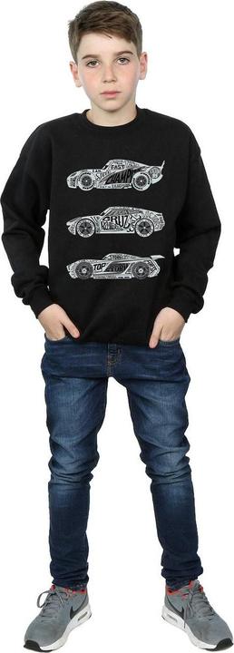Immagine prodotto Disney Cars Text Racers Felpa Ragazzi (140, 146)