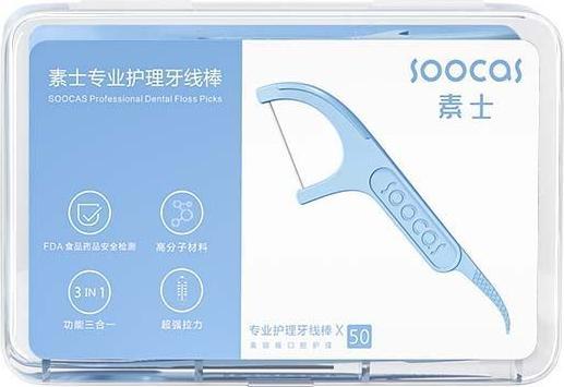 Productafbeelding Soocas Flosstick D1 50 stuks (50 x)