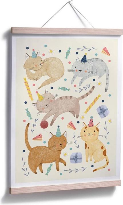 Produktbild Trenddeko Katzengeburtstag (24 x 30 cm)