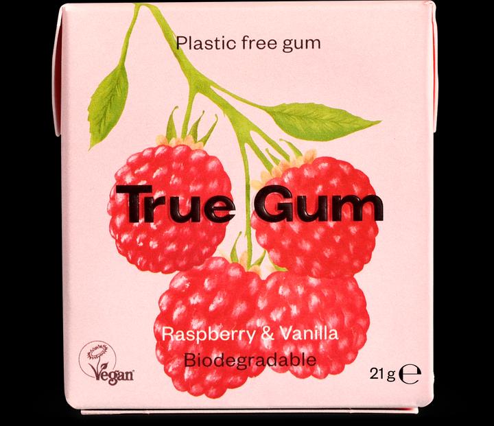 Image du produit True Gum Framboise et vanille (1 pcs, 21 g)