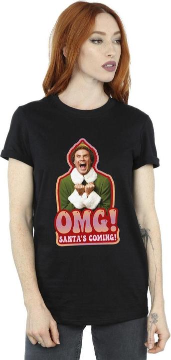 Produktbild Elf Santa's Coming TShirt (L)