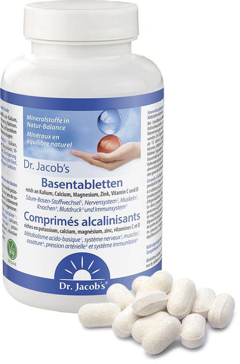 Nährwerte und Zutaten Dr. Jacob's Basentabletten (250 Stück, Tabletten, 296 g)
