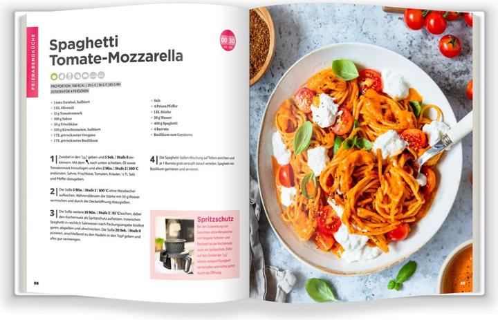 Image du produit monsieur cuisine by ZauberMix - Basis-Kochbuch (Allemand, Rédaction de mon pot magique, 2024)
