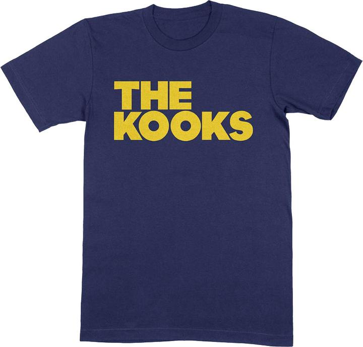 Actual product image The Kooks Unisex Adult Logo Cotton T-Shirt (L)