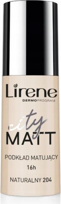 Immagine prodotto Lirene City Matt Fluid Opacizzante e Levigante Viso 204 Naturale 30Ml