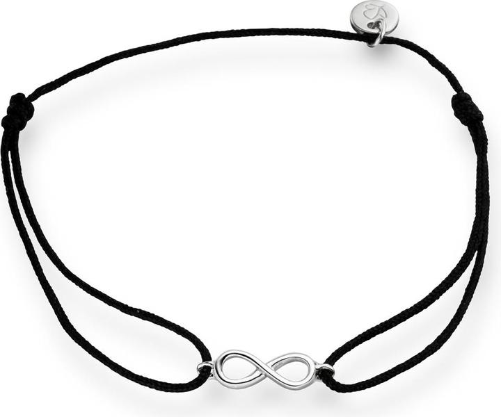 Actual product image Glanzstücke München Ladies Infinity sterling silver 15.0 - 22.0 cm, flexible adjustable - 5950 (22 cm, Sterling Silver)
