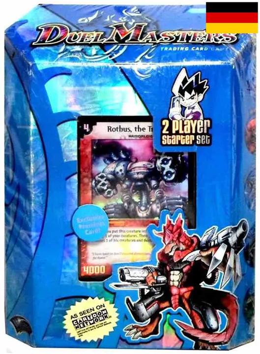 Actual product image Magic the Gathering Duel Masters Starter Set Deck DM01 Sealed - DE (German, Beginner Box)