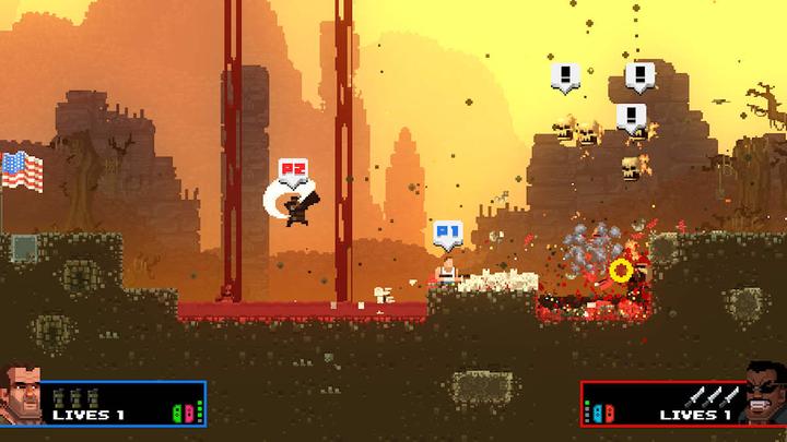 Actual product image Devolver Broforce (Collectors Edition) (Import) (Switch)