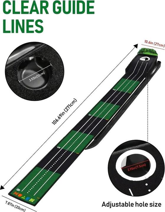 Immagine prodotto Cbx Golf Putting Matte mit Auto Return