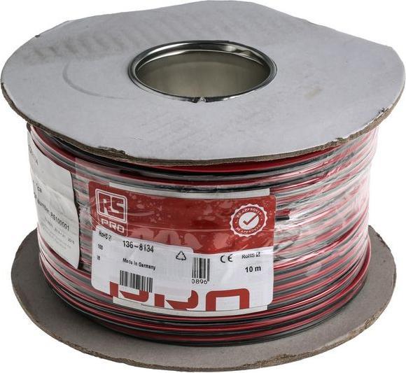 Immagine prodotto Rs Pro Loudspeaker cable 2x1.5mm red/black (100 m, 1.50 mm².)