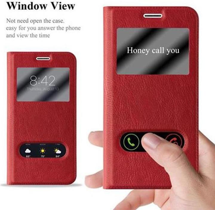 Produktbild Cadorabo Book mit View Doppelfenster Cover (Samsung Galaxy J5 (2016))