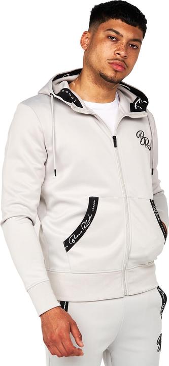 Immagine prodotto Born Rich Felpa con cappuccio Foletti con zip a tutta lunghezza (M)