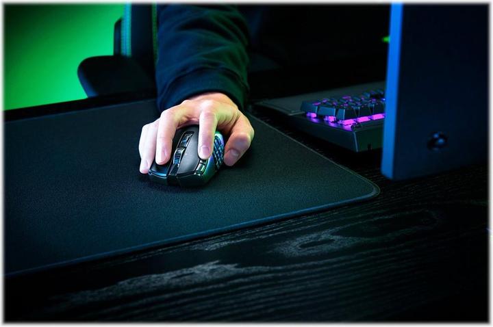 Produktbild Razer Naga V2 HyperSpeed für Spiele, 2,4 GHz, Bluetooth, Kabellos, Schwarz (Kabellos)