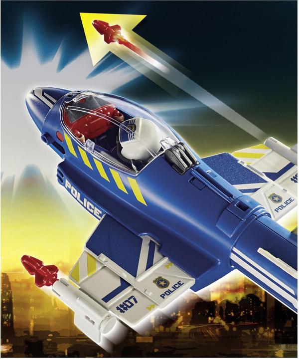 Produktbild Playmobil Polizei- Jet: Drohnen - Verfolgung (70780, Playmobil City Action)