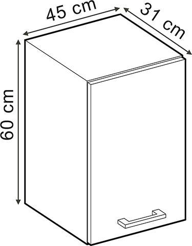 Produktbild Vicco Hängeschrank R-Line (45 x 31 x 60 cm)