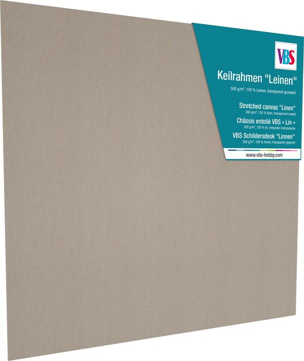 Immagine prodotto VBS Telaio per barella "Tessuto di lino (30 x 30 cm)